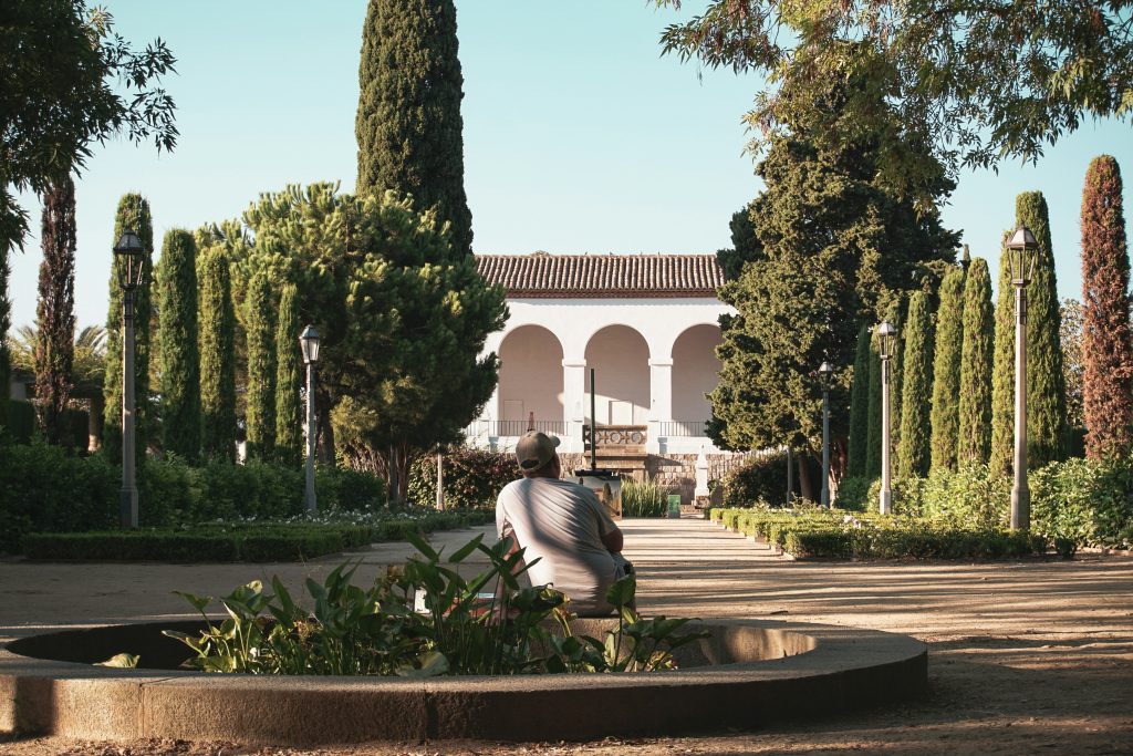 jardin de laribal a barcelone