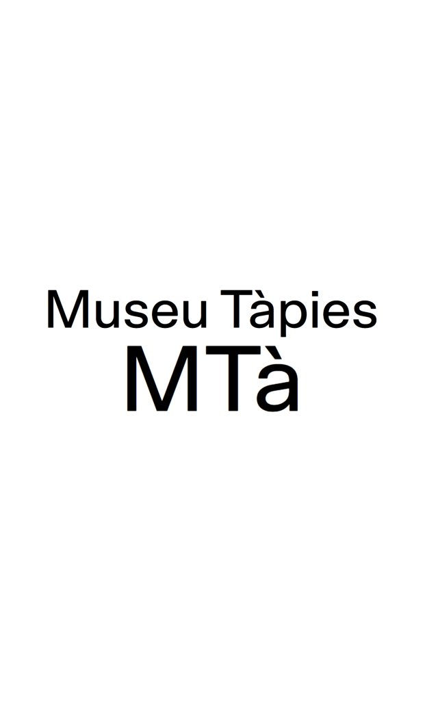 Logo du musée Tàpies et son acronyme "MTà"