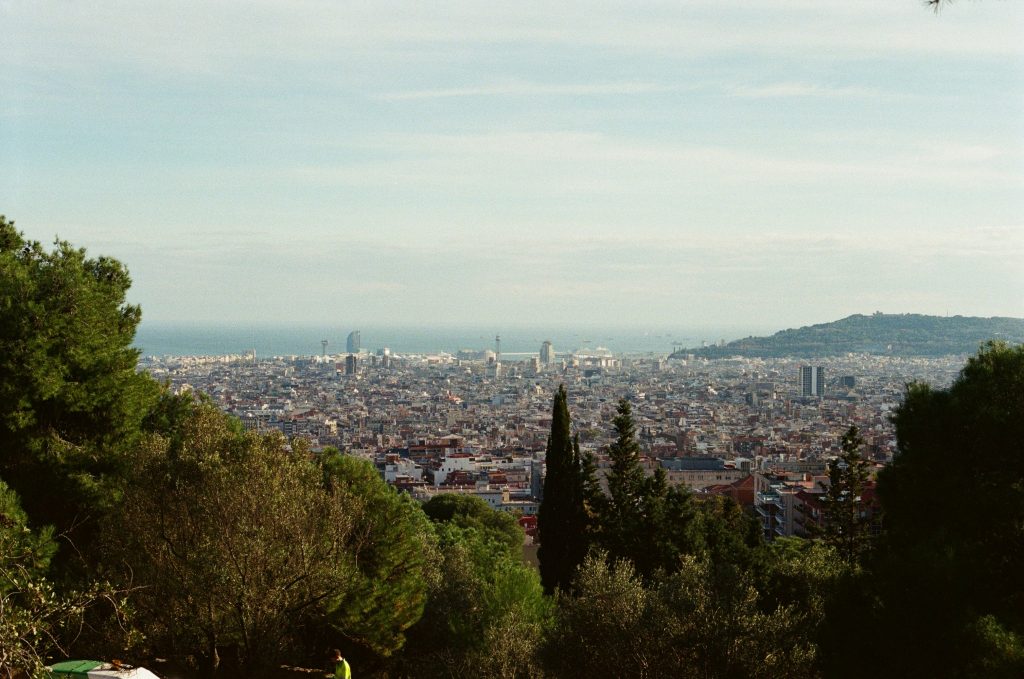 parc del guinardo a barcelone